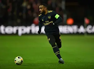 Alexandre Lacazette in Action: Arsenal vs Standard Liege, UEFA Europa League 2019-20
