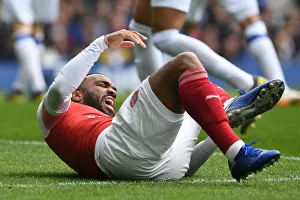 Alexandre Lacazette in Action: Everton vs Arsenal, Premier League 2018-19