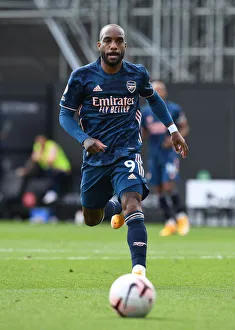 Alexandre Lacazette in Action: Fulham vs. Arsenal, Premier League 2020-21