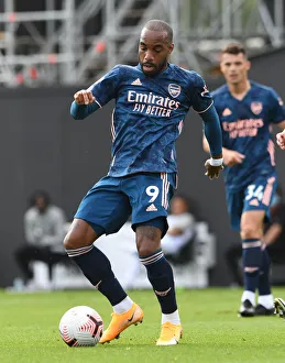 Alexandre Lacazette in Action: Fulham vs Arsenal, Premier League 2020-21