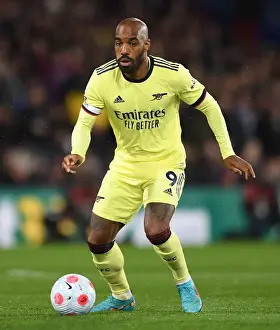 Alexandre Lacazette in Action: Premier League 2021-22 - Crystal Palace vs Arsenal