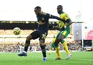 Alexandre Lacazette (Arsenal) Ibrahim Amadou (Norwich)