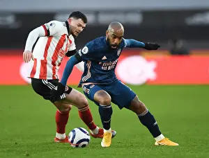 Alexandre Lacazette Faces Off Against Oliver Burke: Sheffield United vs. Arsenal, Premier League 2020-21