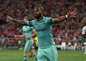 Arsenal V PSG Pre Season Friendly 2018-19 Prints: Alexandre Lacazette Scores for Arsenal Against Paris Saint-Germain in 2018 International Champions Cup