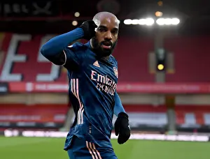 Alexandre Lacazette Scores for Arsenal against Sheffield United - Premier League 2020-21