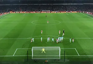 Arsenal V Bournemouth 2018-19 Prints: Alexandre Lacazette Scores Arsenal's Fifth Goal vs. AFC Bournemouth (2018-19)