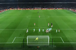 Arsenal V Bournemouth 2018-19 Prints: Alexandre Lacazette Scores Arsenal's Fifth Goal vs