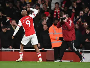 Alexandre Lacazette Scores Arsenal's Second Goal vs. Wolverhampton Wanderers (2021-22) - Emirates Stadium