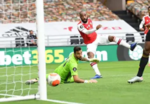 Wolverhampton Wanderers V Arsenal 2019-20 Prints: Alexandre Lacazette Scores Arsenal's Second Goal: Wolverhampton Wanderers vs Arsenal