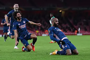 Alexandre Lacazette Scores First Arsenal Goal in Europa League Victory over Rapid Wien