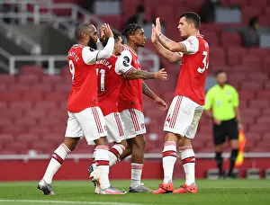 Alexandre Lacazette Scores First Goal in Empty Arsenal Stadium: Arsenal vs. Liverpool (2019-2020)