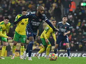 Alexandre Lacazette Scores the Penalty: Arsenal's Winning Goal against Norwich City (Premier League 2021-22)