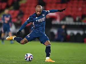 Alexandre Lacazette Scores His Second Goal: Arsenal's 3-0 Victory Over Sheffield United (April 2021)