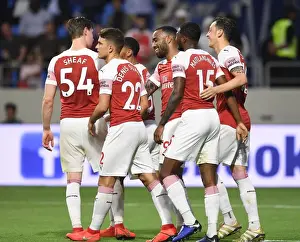 Al-Nasr Dubai SC V Arsenal 2018-19 Prints: Alexandre Lacazette Scores Second Goal: Arsenal's Victory over Al-Nasr Dubai SC, 2019