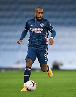 Manchester City V Arsenal 2020-21 Prints: Alexandre Lacazette vs Manchester City: Premier League Showdown
