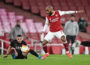 Alexandre Lacazette vs. Slavia Prague: A Europa League Showdown in Empty Emirates Stadium