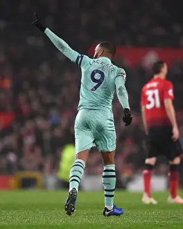Manchester United V Arsenal 2018-19 Prints: Alexandre Lacazette's Brace: Arsenal's Victory Over Manchester United (Premier League 2018-19)
