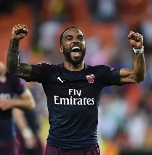 Alexandre Lacazette's Europa League Triumph: Arsenal's Historic Victory over Valencia (2018-19)