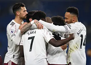 Alexandre Lacazette's Goal Celebration: Brighton & Hove Albion vs. Arsenal, Premier League 2020-21