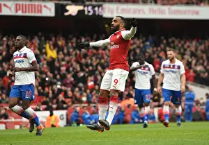 Alexandre Lacazette's Hat-Trick: Arsenal's 3-0 Victory Over Stoke City (April 1, 2018)