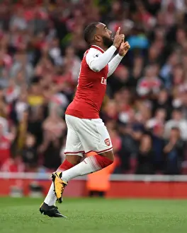Alexandre Lacazette's Thrilling Goal: Arsenal vs Leicester City, Premier League 2017-18