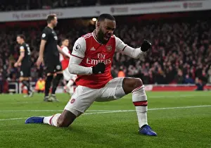 Alexandre Lacazette's Thrilling Goal: Arsenal's Victory over Brighton & Hove Albion, Premier League 2019-20