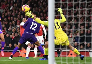 Arsenal V Liverpool 2018-19 Prints: Alexandre Lacazette's Thrilling Winner: Arsenal vs. Liverpool, Premier League 2018-19