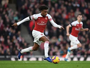 Arsenal V Fulham 2018-19 Prints: Alexis Lacazette in Action: Arsenal vs. Fulham, Premier League 2018-19