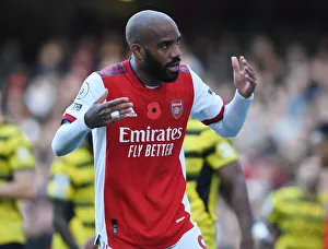 Alexis Lacazette in Action: Arsenal vs. Watford (2021-22)