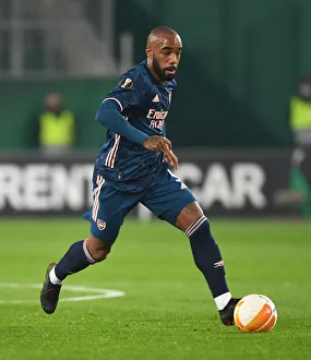 Alexis Lacazette in Action: Arsenal vs Rapid Vienna, Europa League 2020-21