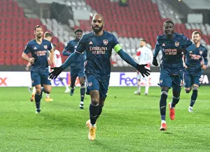 Alexis Lacazette Scores as Arsenal Advance in Europa League Quarterfinals Against Slavia Praha (Prague, 2021)