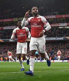 Alexis Lacazette Scores in Arsenal's Europa League Semi-Final Victory over Valencia