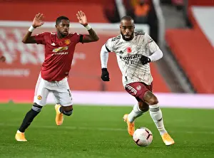 Alexis Lacazette's Breakthrough Moment: Outmaneuvering Fred at Old Trafford - Manchester United vs. Arsenal, Premier League 2020-21