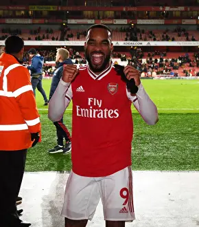 Alexis Lacazette's Emotional Reaction: Arsenal's Hard-Fought Victory over Newcastle United, Premier League 2019-2020