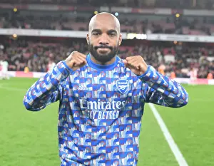 Alexis Lacazette's Euphoric Celebration: Arsenal's Triumph Over Leicester City in the Premier League
