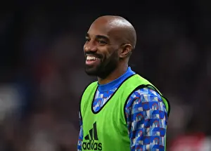 Alexis Lacazette's Playful Moment with Arsenal Fans Amidst Chelsea Rivalry (Premier League 2021-22)