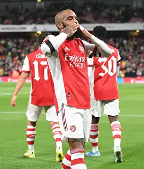Alexis Lacazette's Stunner: Arsenal Secures 3-0 Carabao Cup Victory over AFC Wimbledon