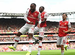 Arsenal V Burnley 2019-20 Prints: Alexis Lacazette's Thrilling Goal: Arsenal's Victory Against Burnley (2019-20)