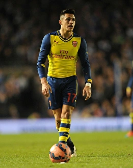Brighton And Hove Albion V Arsenal - FA Cup 2014/15 Prints: Alexis Sanchez in Action: Arsenal vs. Brighton & Hove Albion, FA Cup 2015