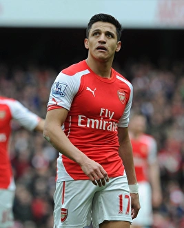 Alexis Sanchez in Action: Arsenal vs Liverpool, Premier League 2014-15