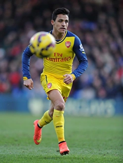 Crystal Palace V Arsenal 2014-15 Prints: Alexis Sanchez in Action: Crystal Palace vs. Arsenal, Premier League 2014-15