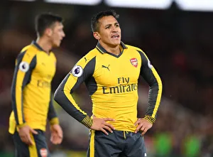 Middlesbrough V Arsenal 2016-17 Prints: Alexis Sanchez in Action: Middlesbrough vs Arsenal, Premier League 2016-17