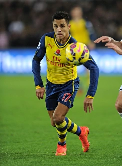 Alexis Sanchez in Action: Swansea vs Arsenal, Premier League 2014-15
