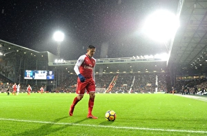 Alexis Sanchez in Action: West Bromwich Albion vs. Arsenal, Premier League 2017-18