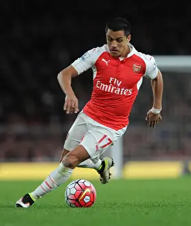 Alexis Sanchez (Arsenal). Arsenal 2: 0 West Bromwich Albion. Barclays Premier League