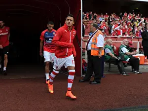 Alexis Sanchez (Arsenal). Arsenal 2: 1 Crystal Palace. Barclays Premier League. Emirates Stadium