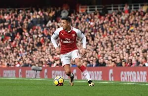 Images Dated 28th October 2017: Alexis Sanchez (Arsenal). Arsenal 2: 1 Swansea City. Premier League. Emirates Stadium
