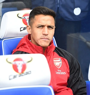 Alexis Sanchez on Arsenal Bench: Chelsea vs Arsenal, Premier League 2017-18