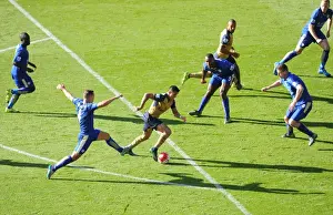 Alexis Sanchez (Arsenal) Danny Drinkwater (Leicester). Leicester City 2: 5 Arsenal