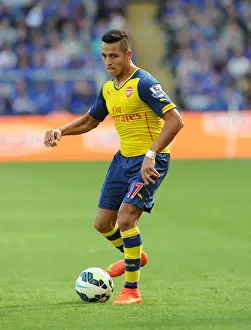 Alexis Sanchez (Arsenal). Leicester City 1: 1 Arsenal. Barclays Premier League